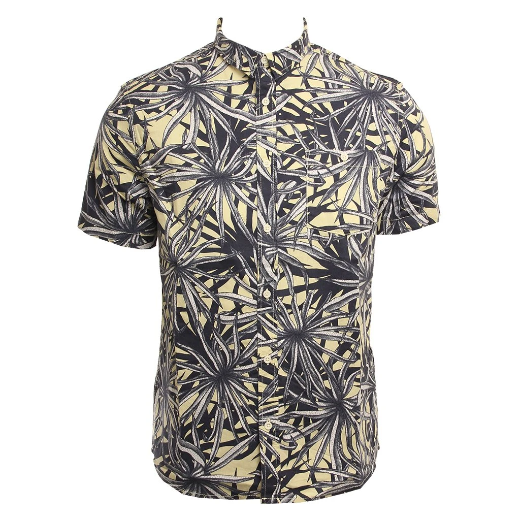 Quiksilver Bathursts Bats In Garden Glade (Gcc6) Woven Shirt