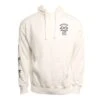 Surf Temple Hood In White Sweatshirt