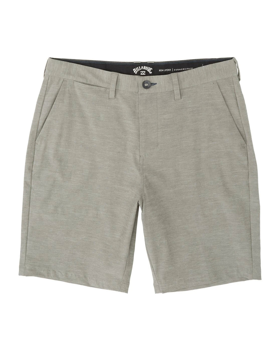 Billabong New Order Slub Submersible In Army (Arm) Shorts