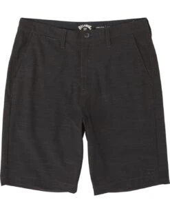 Billabong Crossfire Slub Submersible In Black Shorts