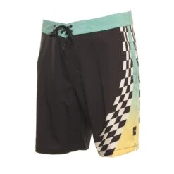 Vans Checked Out In Black Boardshort