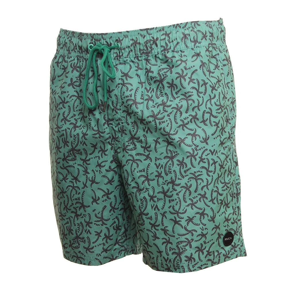 RVCA Club Elastic In Green Shorts