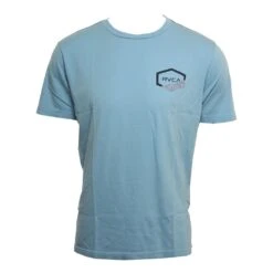 RVCA Fraction In Blue Shirt
