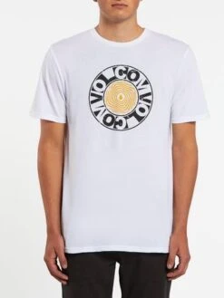 Volcom Vortexsphere In White Shirt