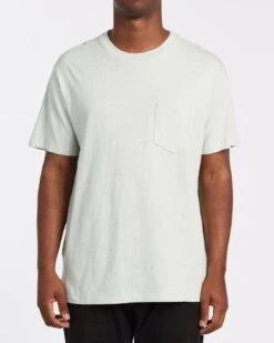 Billabong Mesa Slub In Grey Shirt