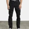 RVCA Denim Rockers Skinny Fit In Black