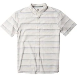 Vissla Santanas Eco In White Woven Shirt