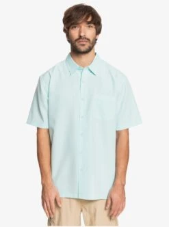Quiksilver Centinela 4 In Aqua Splash Centinella (Bzg1) Woven Shirt