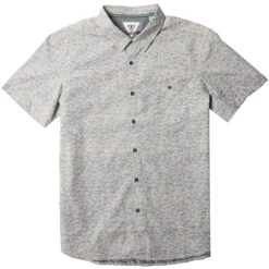 Vissla Pono Eco In Dark Denim (Dkd) Woven Shirt
