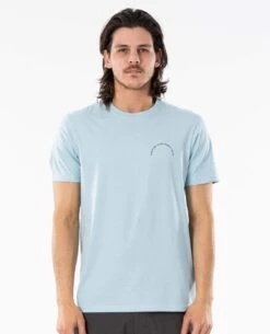 Rip Curl Surf Revival Arch In Light Blue Shirt