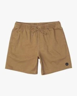 RVCA Escape Elastic In Camel (Cml) Shorts