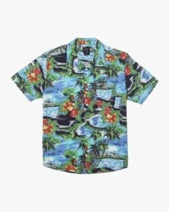 RVCA Kawela In Floral (Flr) Woven Shirt