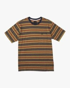 RVCA Capistrano Stripe In Golden Rod (Gdr) Shirt