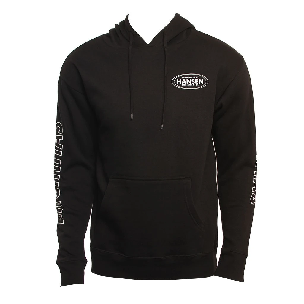 Ovaltine Pullover Hooded In Black Sweatshirt