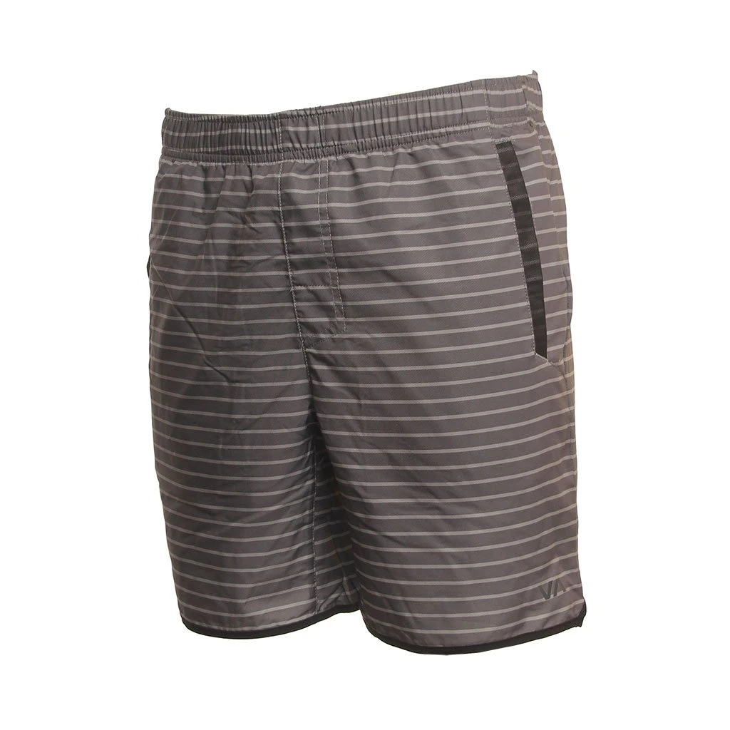 RVCA Yogger IV Athletic 17" In Slate Stripe (Kyc7) Shorts
