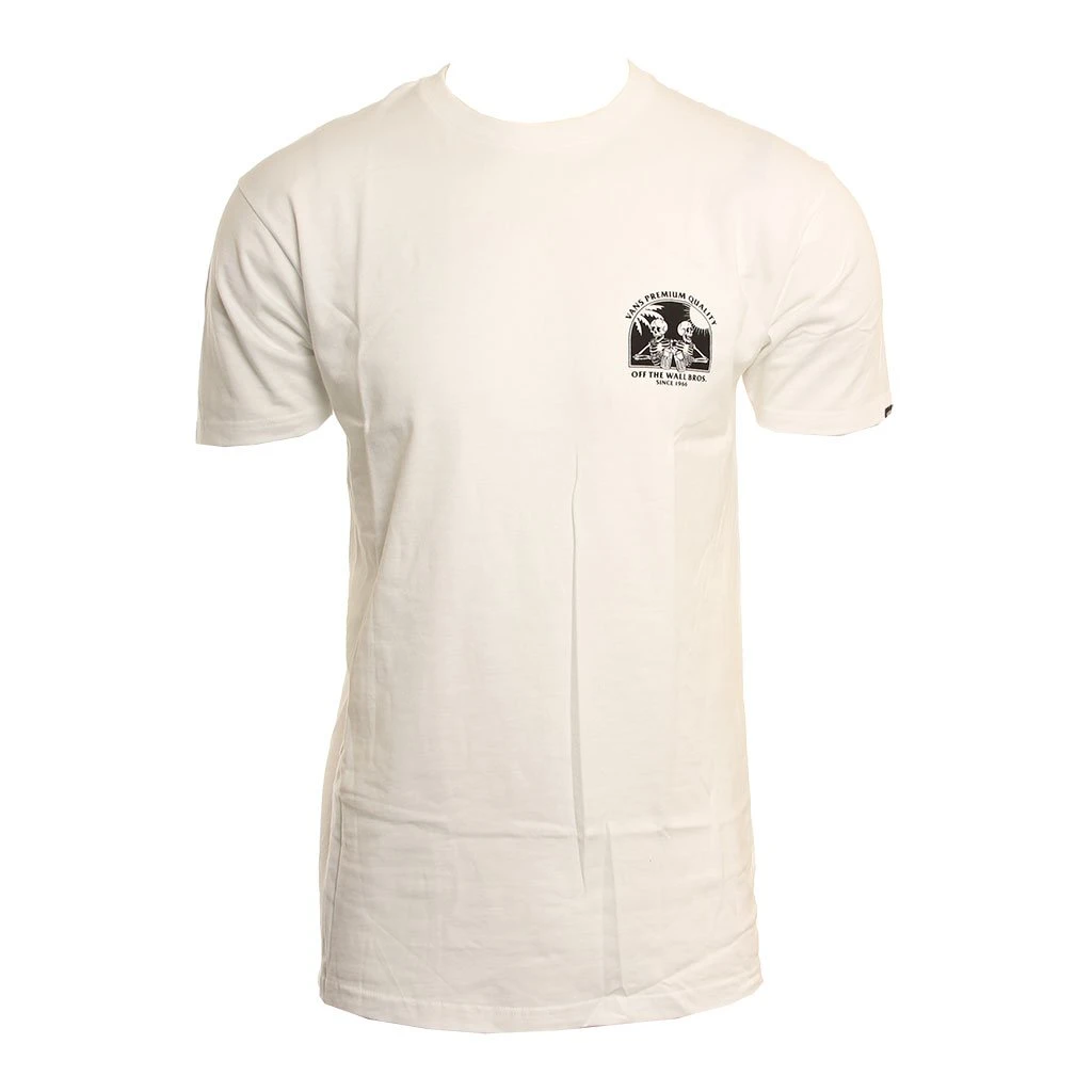 Vans Off The Wall Bros In White Shirt