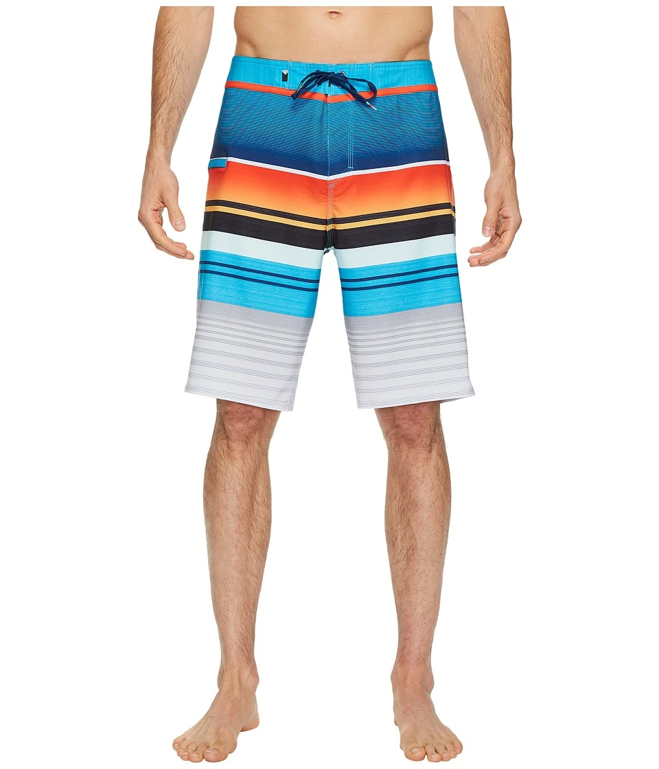 Quiksilver Everyday Stripe Vee 21 Boardshorts (cherry Tomatoe)