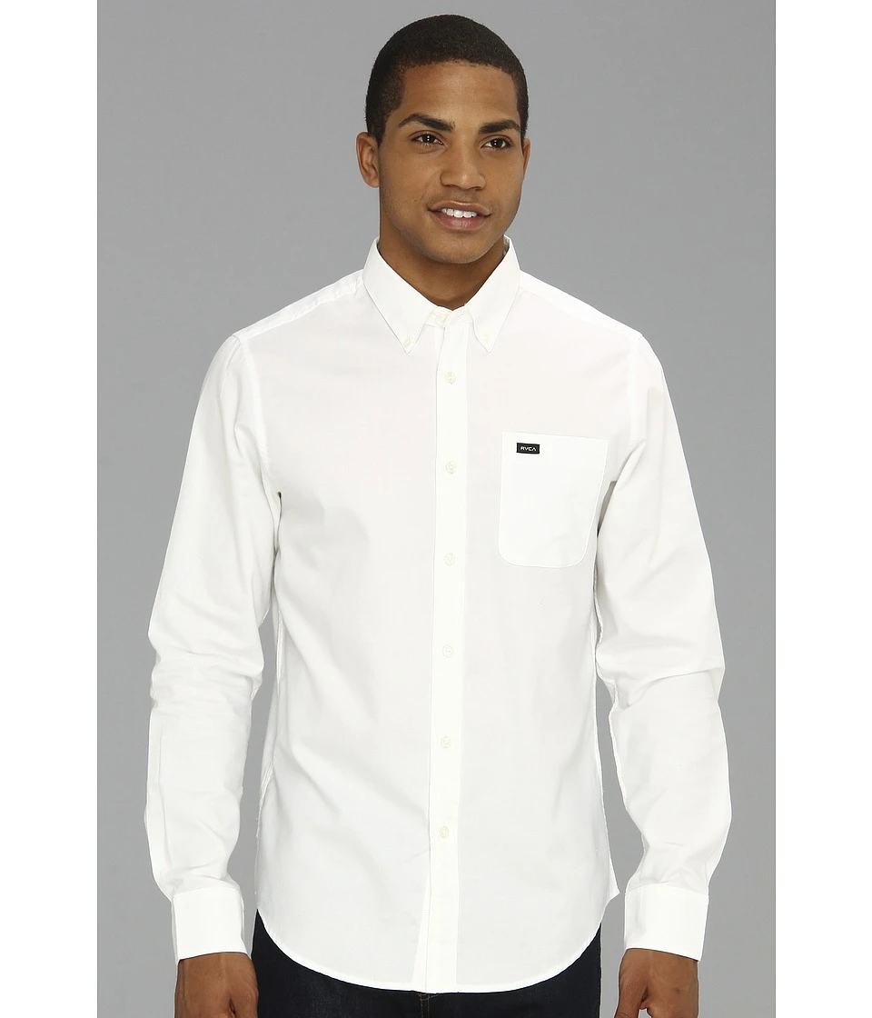RVCA That'll Do Oxford L/S (white)